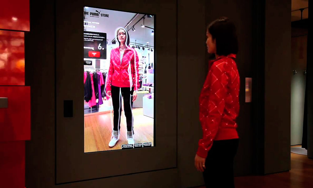 современные интерактивные умные зеркала будущего