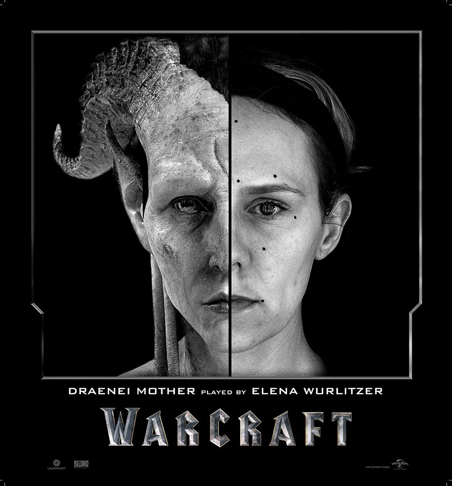 Актеры фильма «Warcraft» сравнение с героями