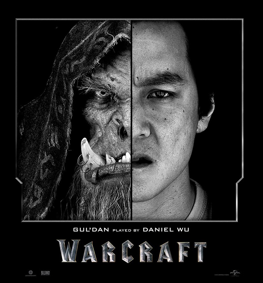 Актеры фильма «Warcraft» сравнение с героями