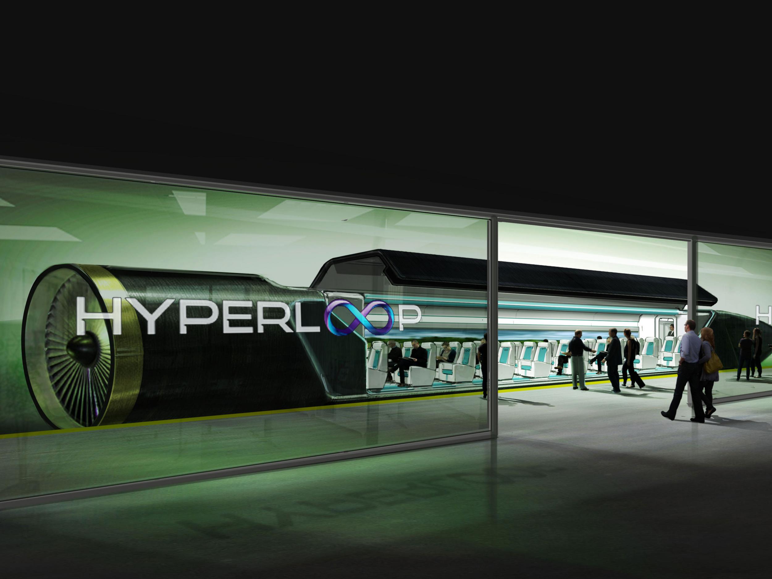 Сверхзвуковой поезд Hyperloop будет запущен в Восточной Европе